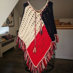 Nice handmade colorful cape